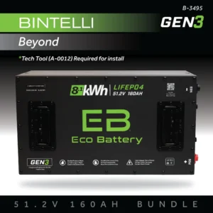 51V 160AH Eco Battery Bundle for Bintelli Beyond