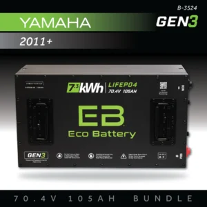70v 105ah Eco Battery Bundle for Yamaha Drive (2011+)