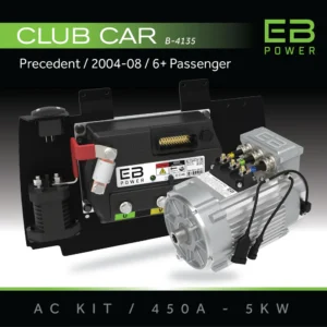 EB Power AC Kit / 450A + 5kW / Club Car Precedent / 2004-08 / 6+ Passenger