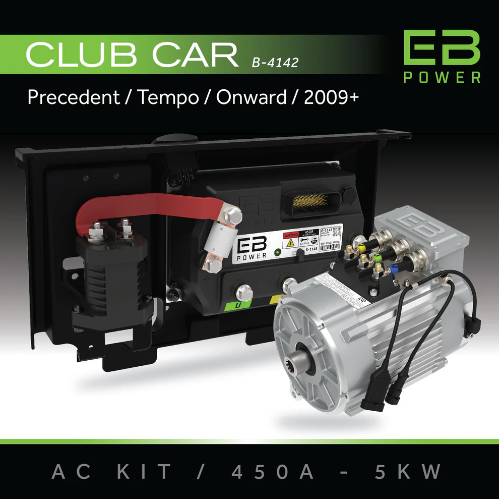 EB Power AC Kit / 450A + 5kW / Club Car Precedent/Tempo/Onward / 2009+