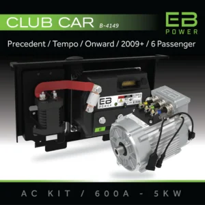 EB Power AC Kit / 600A + 5kW / Club Car Precedent / 2009+ / 6+ Passenger
