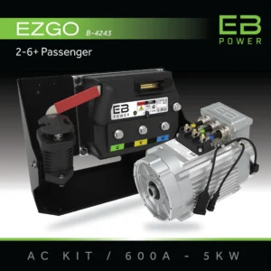 EB Power AC Kit / 600A + 5kW / EZGO / 2-6+ Passenger