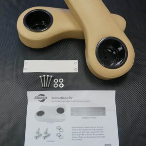 SGC Armrest Cushions (Pair) w/ Cup Holders for Rear Seat Kits