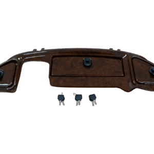 SGC Club Car Precedent Replacement Wood Grain Dashboard w/ Locking Glove Boxes (2008-up)