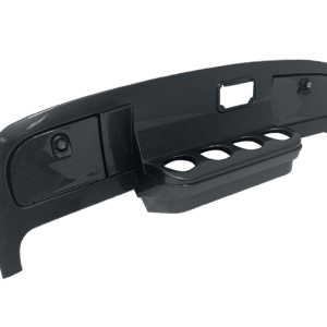 SGC EZGO TXT Replacement Carbon Fiber Dashboard w/ Locking Glove Boxes (1996-2013)