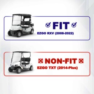 FRONT HUB-EZGO RXV (SET OF 2) (2 BOXES=1 SET)