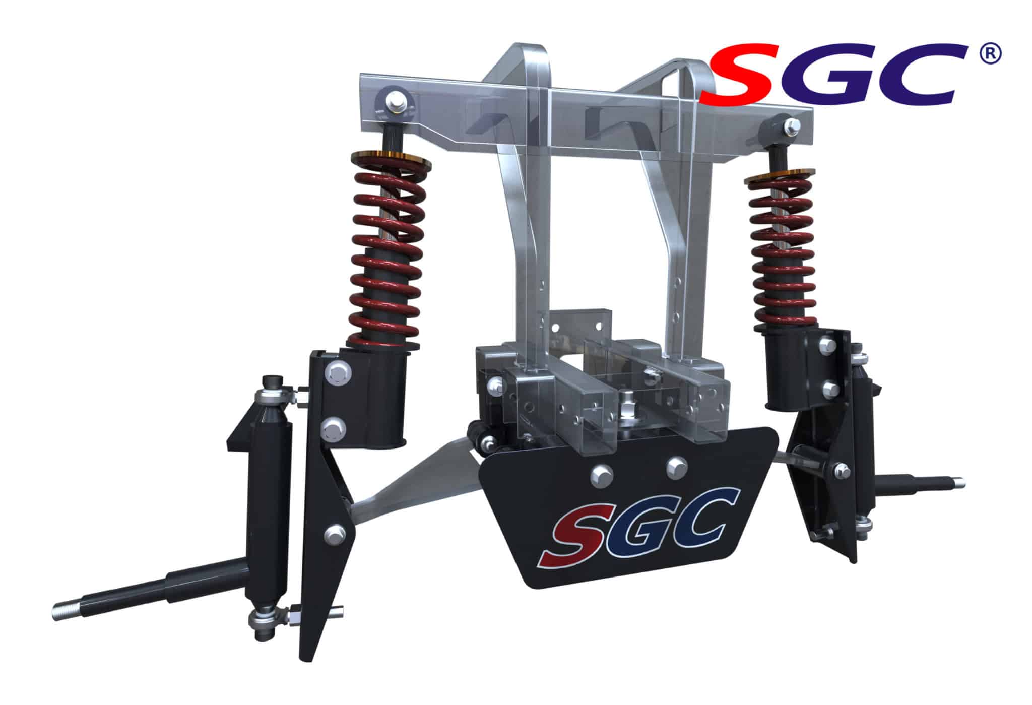 SGC Lift Kit – 6″ Heavy Duty Built-In Coil-Over Shock A-Arm for EZGO RXV (2008-2013) Elec/Gas