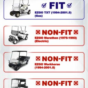 LIFT KIT-4″ DROP AXLE EZGO TXT (1994-2001.5) GAS