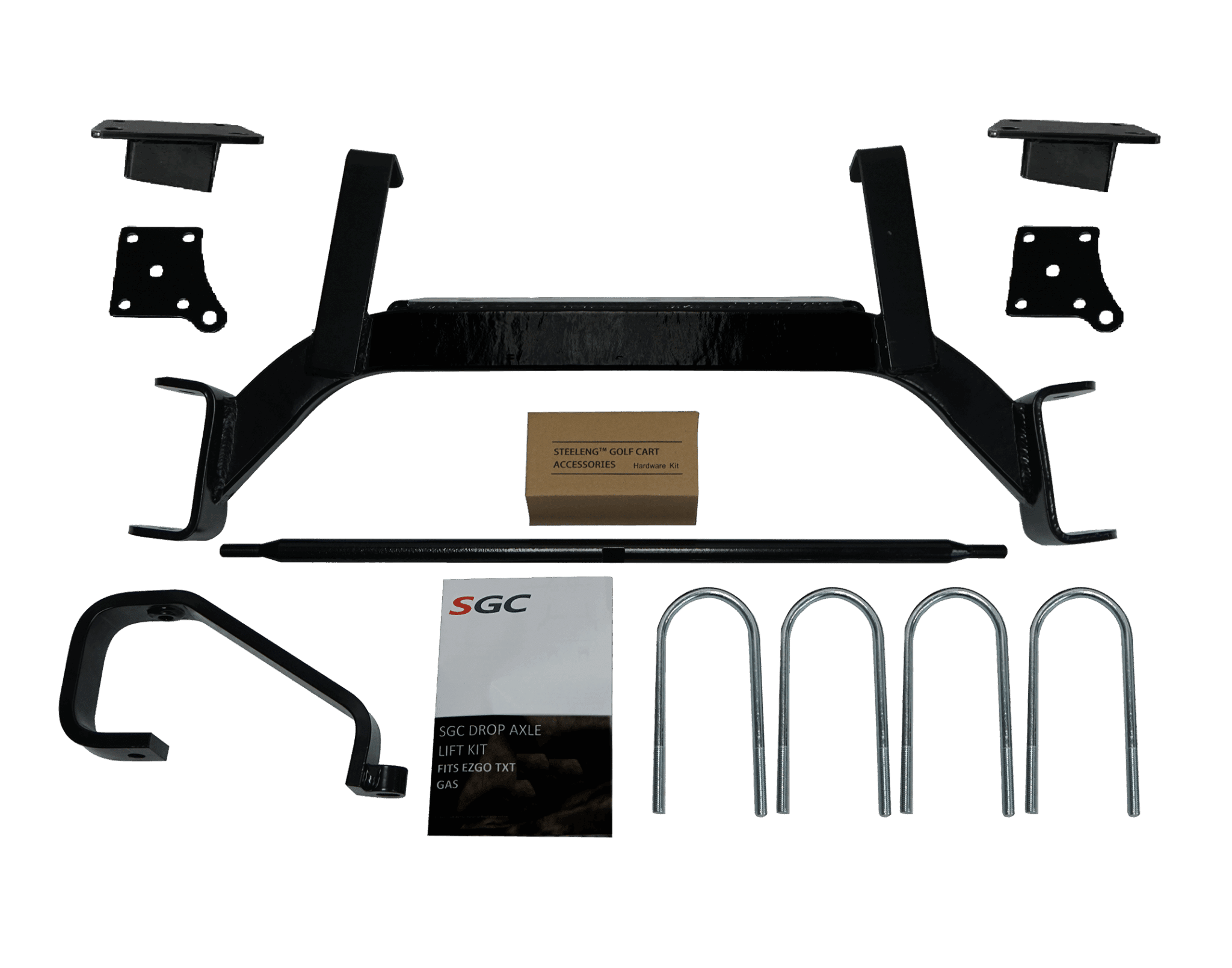 SGC Lift Kit – 6″ Drop Axle kit for EZGO TXT (2008.5-up) Gas