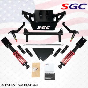 SGC Lift Kit – 6″ A-Arm kit for Yamaha Drive 2 Fleet model – Solid axle (2017-up) Electric only