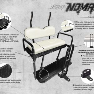 NOMAD Rear Flip Seat – Yamaha G14-G22