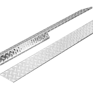 Rocker Panels Polished Aluminum Diamond Plate for Club Car DS (1982-up) (set of 2)