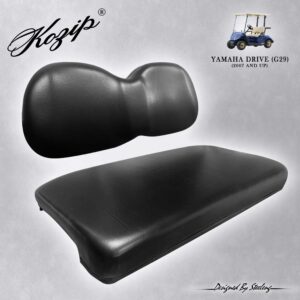Kozip Cushion Set Front Seat for Yamaha Drive (G29) – Black