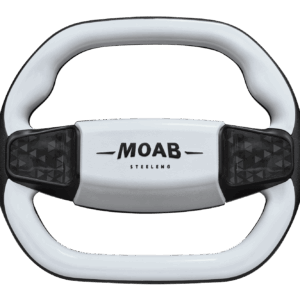 MOAB STEERING WHEEL, WHITE