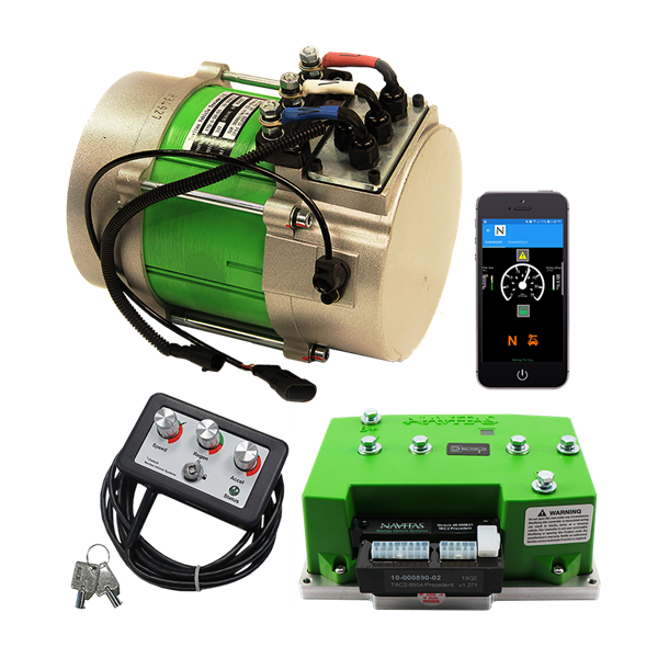 Navitas E-Z-GO 1268 w/ITS 48V 440A 4kW DC to AC Conversion Kit