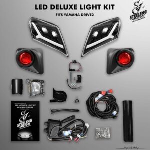 STEELENG Meteor LED DELUXE Light Kit for Yamaha Drive 2 (12 Volt)
