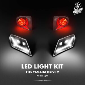 STEELENG Meteor LED ULTIMATE Light Kit for Yamaha Drive 2 (12 Volt)