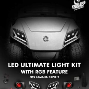 STEELENG Meteor LED ULTIMATE Light Kit for Yamaha Drive 2 (12 Volt)