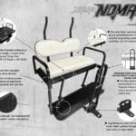 NOMAD Rear Flip Seat – Yamaha Drive 2
