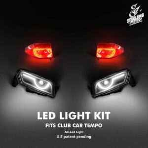 STEELENG Meteor LED BASIC Light Kit for Club Car Tempo (12 Volt)