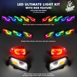 STEELENG Meteor LED ULTIMATE Light Kit for Club Car Tempo (12 Volt)