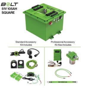 51V 105Ah SQUARE Bolt Energy Bundle – Select You Cart – Choose Your Bundle