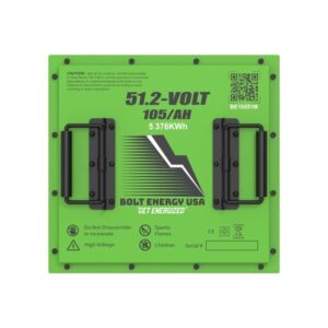 51V 105Ah SQUARE Bolt Energy Bundle – Select You Cart – Choose Your Bundle
