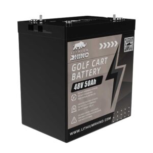 Lithium Rhino 48V 50Ah LiFePO4 Lithium Battery Bundle to Replace Your lead Acid Batteries