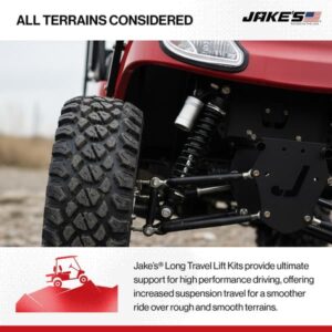 Jake’s Club Car Precedent Long Travel Kit (Years 2004-Up)