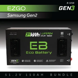 51V 150AH Battery Bundle / EZGO RXV Samsung Gen2 (2022+)