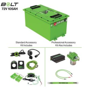 74 Volt 105 Ah Bolt Energy Lithium Bundle – Select Your Cart, Choose Your Options