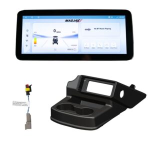 MadJax® Kinect™ Display Screen Kit for A/C motor EZGO RXV with Lead Acid Battery Setup
