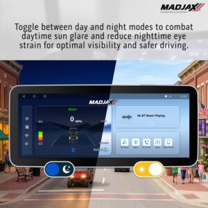 MadJax® Kinect™ Display Screen Kit for A/C motor EZGO RXV with Bolt Battery Setup