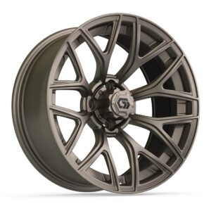 GTW® Monaco Matte Bronze 16 in Wheels with 225/40-R16 Mamba Street Tires – Full Set