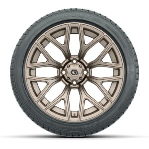 GTW® Monaco Matte Bronze 16 in Wheels with 225/40-R16 Mamba Street Tires – Full Set
