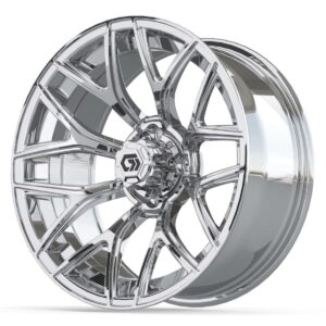 GTW® Monaco Chrome 16 in Wheels with 225/40-R16 Mamba Street Tires – Full Set