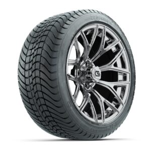 GTW® Monaco Chrome 16 in Wheels with 225/40-R16 Mamba Street Tires – Full Set