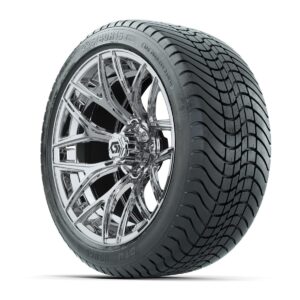 GTW® Monaco Chrome 16 in Wheels with 225/40-R16 Mamba Street Tires – Full Set