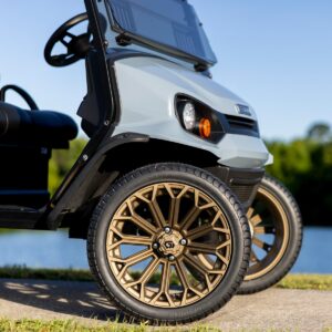 GTW® Phantom Matte Bronze 16 in Wheels with 225/40-R16 Mamba Street Tires – Full Set