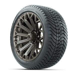 GTW® Phantom Matte Bronze 16 in Wheels with 225/40-R16 Mamba Street Tires – Full Set