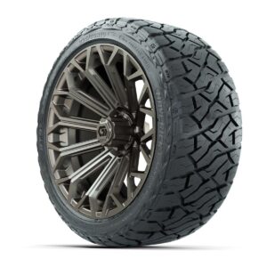 GTW® Phantom Matte Bronze 16 in Wheels with 225/40-R16 Mamba Street Tires – Full Set