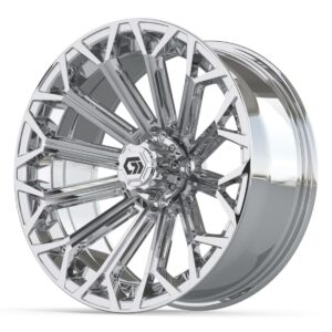 GTW® Phantom Chrome 16 in Wheels with 225/40-R16 Mamba Street Tires – Full Set