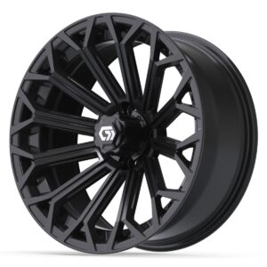 GTW® Phantom Gloss Black 16 in Wheels with 225/40-R16 Mamba Street Tires – Full Set
