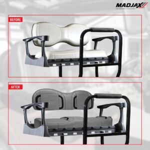 MadJax® Genesis 250/300 Black Commander Rear Seat Cushions