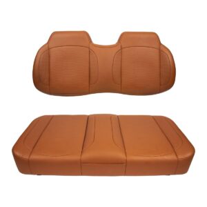 MadJax® Club Car Precedent/Tempo/Onward Caramel Brown Aspen Front Seat Cushions