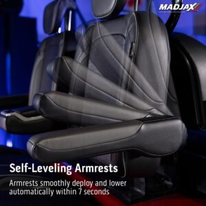 MadJax® Club Car Precedent/Tempo/Onward Black Commander Front Seat Cushions