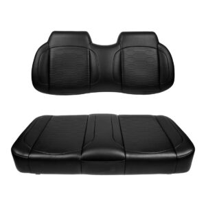 MadJax® Club Car Precedent/Tempo/Onward Black Aspen Front Seat Cushions