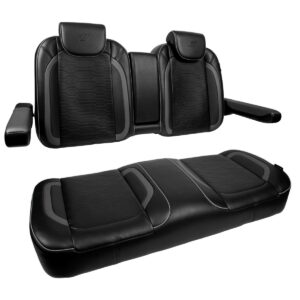 MadJax® Club Car Precedent/Tempo/Onward Black Commander Front Seat Cushions