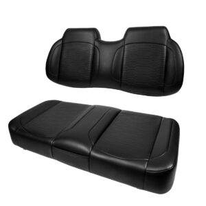 MadJax® Club Car Precedent/Tempo/Onward Black Aspen Front Seat Cushions
