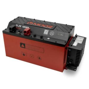 MODZ Universal 48V (51.2V) 105AH Slim Lithium Golf Cart Battery Bundle with Built-In Heater